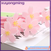 Xuyongming อุปกรณ์การเรียนเครื่องเขียนสร้างสรรค์ลายดอกไม้ปากกาเจลนักเรียนสัญลักษณ์1ชิ้น0.5มม.