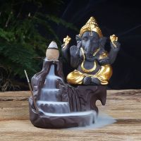 Ganesha Ceramic Incense Burner Buddha Elephant Incense Burner - Incense Burner - Aliexpress