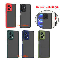 พร้อมส่ง เคสขอบสีหลังด้าน Redmi A2Plus / Redmi Note12 5G เคสผิวด้าน ตรงรุ่น Redmi Note12 5G เคสกันกระแทก เคส สำหรับ Redmi 025