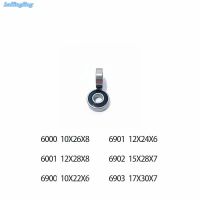 5/10PCS 6000 6001 6900 6901 6902 6903 2RS Deep Groove Ball Bearing แบริ่งเหล็ก 6901RS 6000RS 6900RS 6902RS 6001-SYU STORE