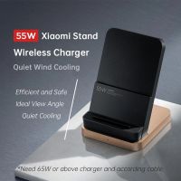 Original Xiaomi 13 Wireless Charger 55W Qi Fast Charging Turbo Stand Pad For Mi 13 12 Pro 11 Ultra 10 Mix 4 67W Usb Wall Charger