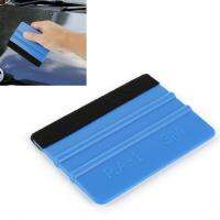 ZR สำหรับ1 Pcs รถไวนิลฟิล์มห่อเครื่องมือ Blue Squeegee Scraper Felt Edge ขนาด12*7ซม. สติกเกอร์แต่งรถอุปกรณ์เสริมสีแดง