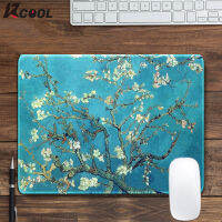 【CW】Van Gogh Almond Blossom Mouse Pad แผ่นรองเม้าส์กันลื่น Office Home ภาพวาดสีน้ำมันสไตล์เมาส์พรมฐานยางเดสก์ท็อป Pad