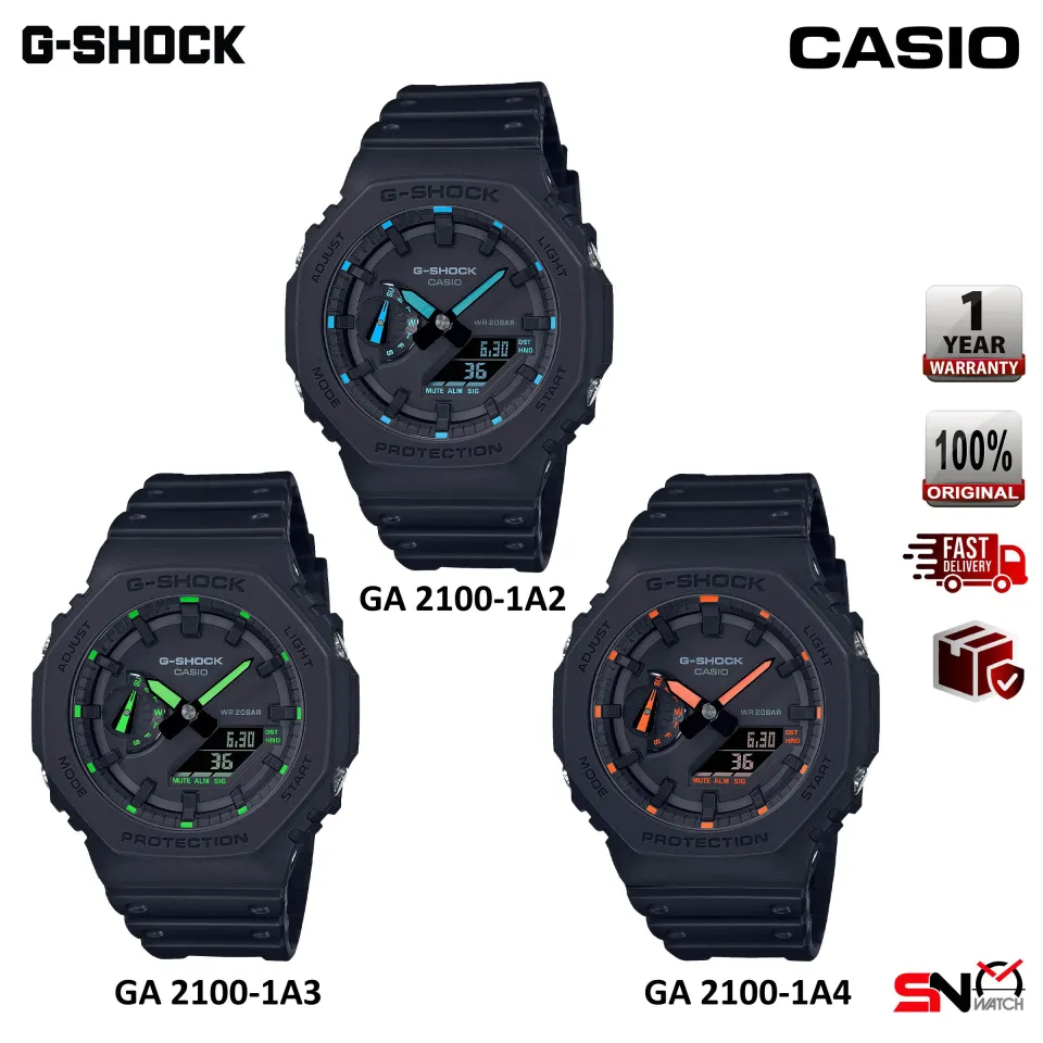 CASIO G-SHOCK ANALOG-DIGITAL Neon Accent Series