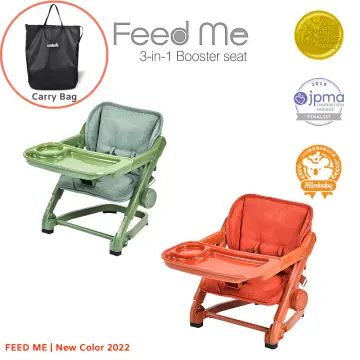 Unilove Feed Me 3-In-1 Travel High Chair Booster Seat in Black