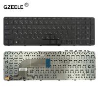 GZEELE แป้นพิมพ์ภาษารัสเซียสำหรับ HP 15 E072 15-e006sr 15-e007sr 15-e008sr 15-e011sr 15-n056sr 15-n057sr 15-n058sr 15-n059sr RU สีดำ