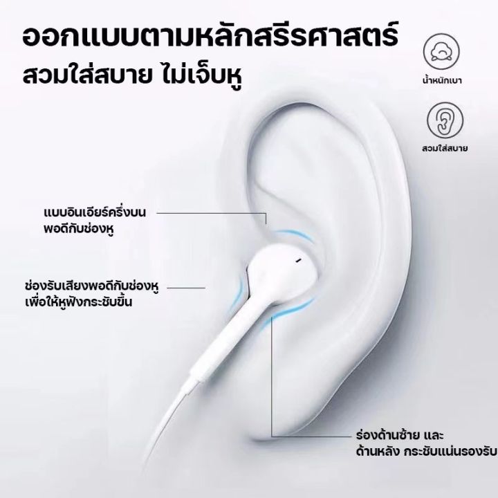 jh-4a-หูฟัง-type-c-อินเอียร์-รุ่น-jh-4a-earbuds-หูฟัง-สำหรับมือถือ-type-c-ตัดเสียงรบกวน-มีไมโครโฟนในตัว-สายยาว-1-2ม