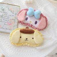 ใหม่ Sanrio สูงมองเจ้าหญิงสไตล์น่ารัก Kuromi การ์ตูนตุ๊กตาระบายอากาศ Nap แสงปิดกั้นนอนตาหน้ากากเป็นของขวัญที่ดีที่สุด