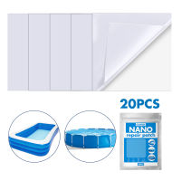 20ชิ้น/ถุงSelf-Adhesive Pool Repair Patch Square Pool Patches Kitเทปซ่อมสำหรับสระว่ายน้ำทำให้พองเรืออุปกรณ์สระว่ายน้ำ-Rengd