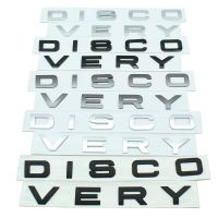 3D Letter DISCOVERY Car Rear Front Badge Emblem Decal Sticker For Land Rover DISCOVERY Sport Front Hood Rear Trunk Accessories