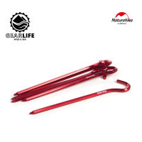 Naturehike สมอบกอลูมิเนียม น้ำหนักเบา สมอบกเต็นท์ สมอเต็นท์ สมอบก Aluminum Alloy Peg