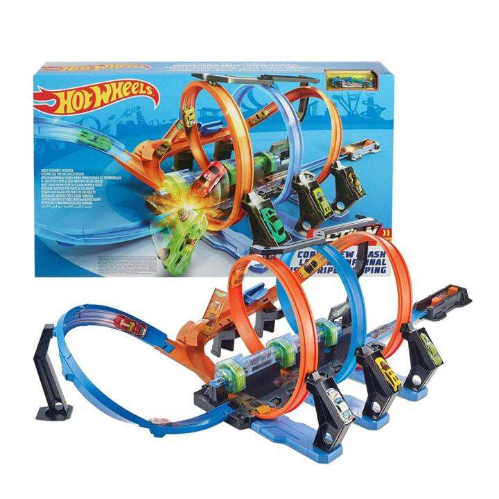 hot wheels corkscrew track