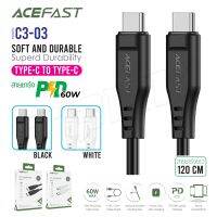 ACEFAST รุ่น C3-03 สายชาร์จ ไทป์ซี-ไทป์ซี ชาร์จเร็ว 60W Max Charging Data Cable C3-03 USB-C to USB-C   nexttwo