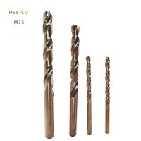 10PCS เจาะ Bits 0.5mm1.5mm 2.5mm 3.5mm 4.0mm M35 HSS-CO โคบอลต์ HSS Twist Drill Bit สําหรับสแตนเลส