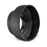 Collapsible rubber hood 4952555862677277mm for Canon Nikon DSLR camera with filter thread