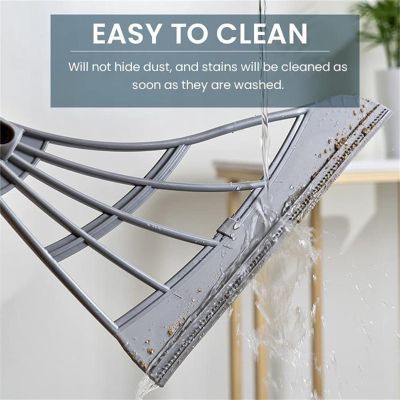 Hangable Handle Design Two-in-one Magic Broom for Kitchen Living Room Easy to Clean Strong Density PP Material 50LB