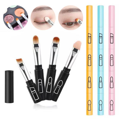 4 In 1 Makeup Brush Detachable Cosmetic Pen Brush Hair Brushes For Women Compact Brush Set Lip Makeup Brush Makeup Brush Makeup Brushes Set Makeup Brushes