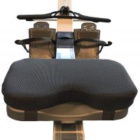 【LZ】☁  Máquina de remo assento almofada de espuma memória lavável almofada exercício fitness reclinado estacionária almofada da bicicleta esteira