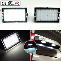 2X 18 LED รถจำนวนไฟป้ายทะเบียนโคมไฟสีขาวสำหรับ Land Rover Sport L320 Discovery 3 4 LR3 LR4 Freelander 2 LR2 12V