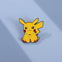 น่ารักอะนิเมะ Pikachu เคลือบ Pin Pokemon เข็มกลัดป้ายการ์ตูนเกม Pins เครื่องประดับอุปกรณ์เสริมสำหรับเพื่อน