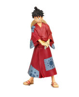 อะนิเมะ One Piece DXF Figure  Luffy ของเล่นไวนิลพีวีซีแบบชิ้นเดียวสินค้าขายดี2023