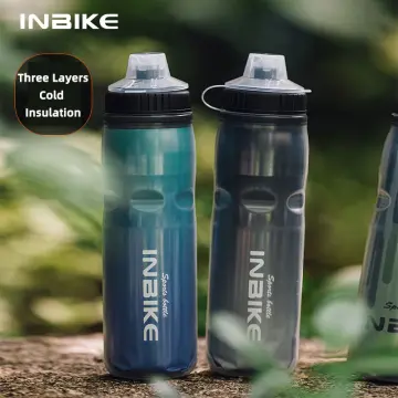 INBIKE Insulated Mountain Bike Water Bottle BPA Free Cycling and Sports  Squeeze Bottle with Dust Cover