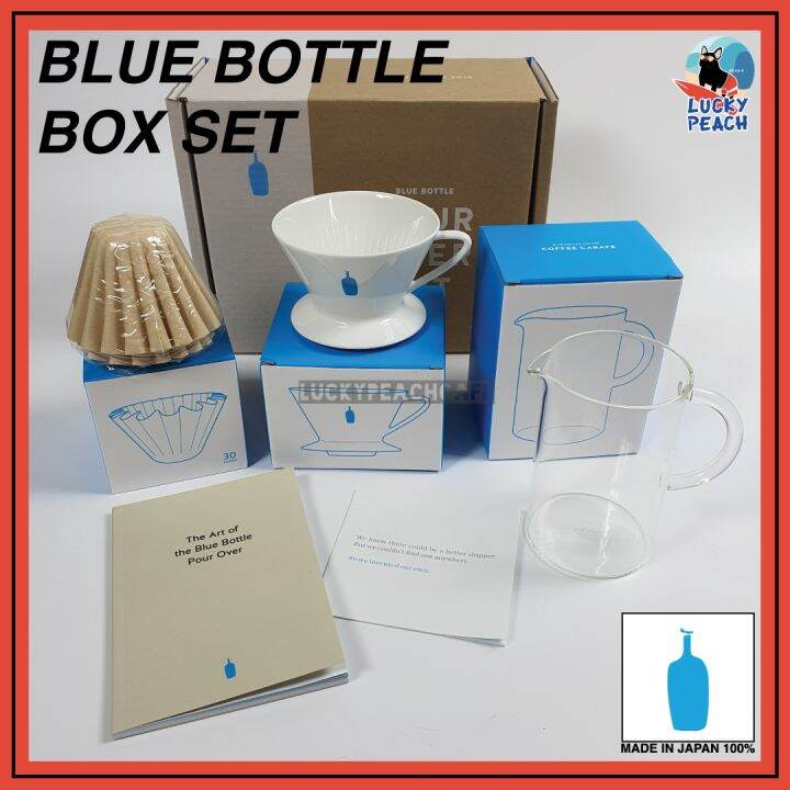 BLUE BOTTLE Pour Over Kit Boxset สินค้าของแท้จากอเมริกา Lazada.co.th