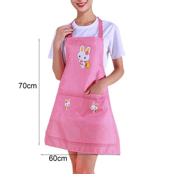 women-apron-practical-one-size-kitchen-apron-cartoon-rabbit-women-apron-kitchen-accessories-household-supplies-aprons