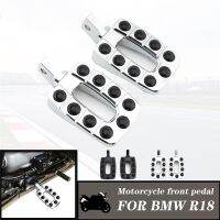 ที่เหยียบเท้าด้านหน้าสำหรับรถ BMW R18 R 18B แป้นเหยียบขับอุปกรณ์แต่งมอเตอร์ไซค์คุณภาพสูง CNC อลูมิเนียมแฟชันล่าสุด