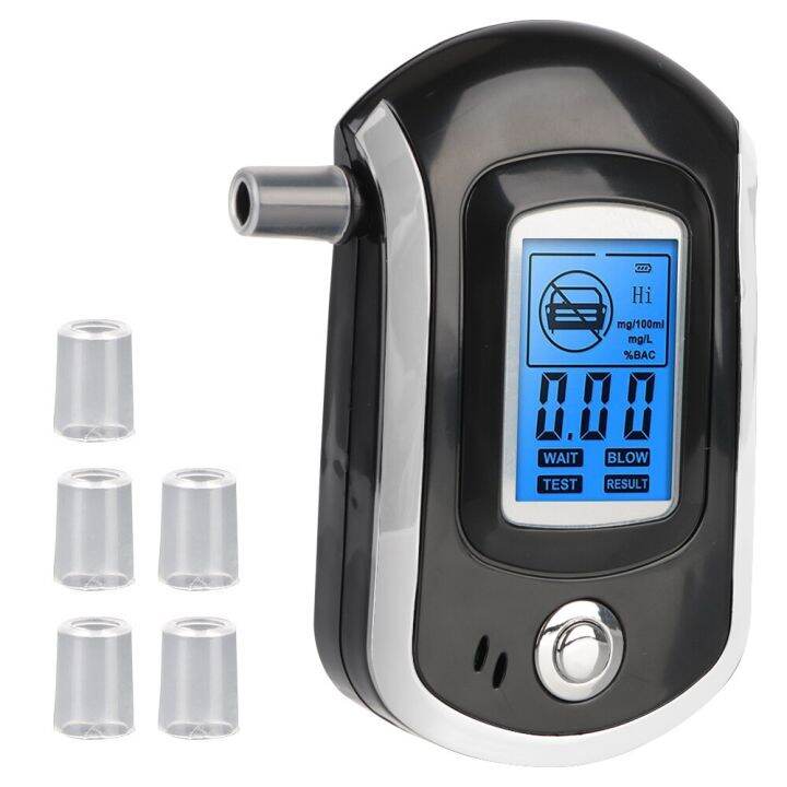 Screen Lcd Backlight Blue Tester Alcohol Mini Analyzer Driving Drunk 