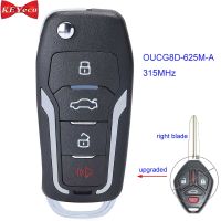 【NEW】 beads.and.accessories สำหรับ Mitsubishi Lancer 2008 2010 2011 2012 2013 2014 2015อัพเกรด Remote Key Fob OUCG8D-625M-A 315MHz ID46ชิป