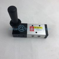 LLJLJ-Airtac 4h230e-06 1/8quot; 4h230e-08 1/4quot; 5/3 Way Exhaust Center Hand Pull Push Valve