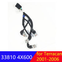 Geunine หัวฉีดเครื่องซักผ้า Assy หัวฉีดการเชื่อมต่อสายรัดปลั๊กสำหรับ Hyundai Terracan 2001-2006 338104X600 33810 4X600