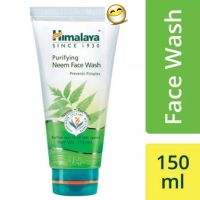 100ml, 50 ml เจลล้างหน้า ลดสิวและควบคุมความมัน Himalaya  Purifying Neem Face Wash Gel  150 ml