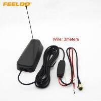 FEELDO 1Set Car F Connector Active Digital Aerial TV Antenna With Amplifier #FD-929