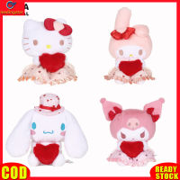 LeadingStar RC ตุ๊กตาการ์ตูนกำมะหยี่ Sanrio แท้ยัดไส้ Cinnamoroll Kuromi อนิเมะ Plushie ของเล่นสำหรับวันเกิดสำหรับเด็กของขวัญ