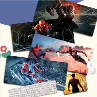 Disney Spider-Man Mouse Pad สต็อกแล็ปท็อปแผ่นรองเมาส์เกมมิ่งขนาดเหมาะสำหรับขอบขนาดใหญ่