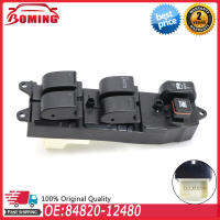 สีดำรถยนต์สวิตช์กระจกไฟฟ้าพลังงาน84820-12480สำหรับ Toyota Camry XLE Sienna RAV4 2001-2009 8482012480