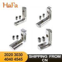 5/10PCS T Slot L-Shape Interior Corner Connector Joint Bracket with screws for 2020 3030 4040 4545 Aluminum Profile Extrusion Hand Tool Parts Accessor