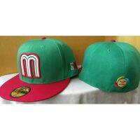 2022 2023 Newest Non adjustable Mexico Team Mens Womens Reverse Hip Hop Full Closure Hat Sports Embroidered Hat