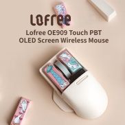 Ban đầu Lofree cảm ứng PBT chuột không dây Màn hình OLED Paw 3805 cảm biến