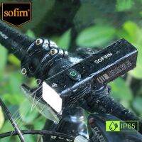 Sofirn BS01 Bicycle Light IP65 Waterproof 2000LM Bike 5000mAh Battery Flashlight USB Charging Brightness Adjustment MTB Light Rechargeable  Flashlight