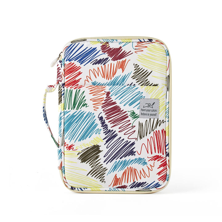 kawaii-deer-96-192-holes-pencil-case-waterproof-nylon-art-pen-watercolor-pouch-brush-stationery-bag-school-supplies-folder-bags