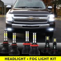 New ชุดไฟสปอตไลท์ Led สําหรับ Chevy Silverado 1500 2500 07-15 x6