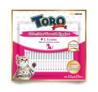แมวเลีย โทโรโทโร่ พลัส toro toro plus  15 กรัม* 25 ซอง  มี 4 รส