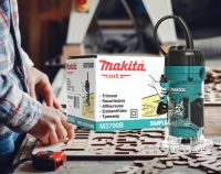 เครื่องทริมเมอร์ไฟฟ้า มากีต้า (MAKITA) รุ่น M3700B ขนาด 1/4 นิ้ว กำลังไฟ 530 วัตต์ เซาะและทําลวดลายบนไม้พลาสติก