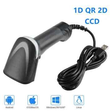 Aibecy 2200 1D/2D/QR Bar Code Scanner CMOS Image Desktop Barcode Reader USB  Omnidirectional Screen Barcode Scanner 