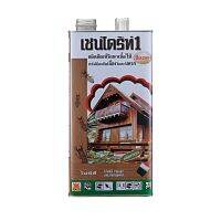 เชนไดร้ท์ 1 ซีแอล ผลิตภัณฑ์รักษาเนื้อไม้ ( ไม่มีสี &amp; สีน้ำตาลดำ ) ขนาด 1.8 ลิตร