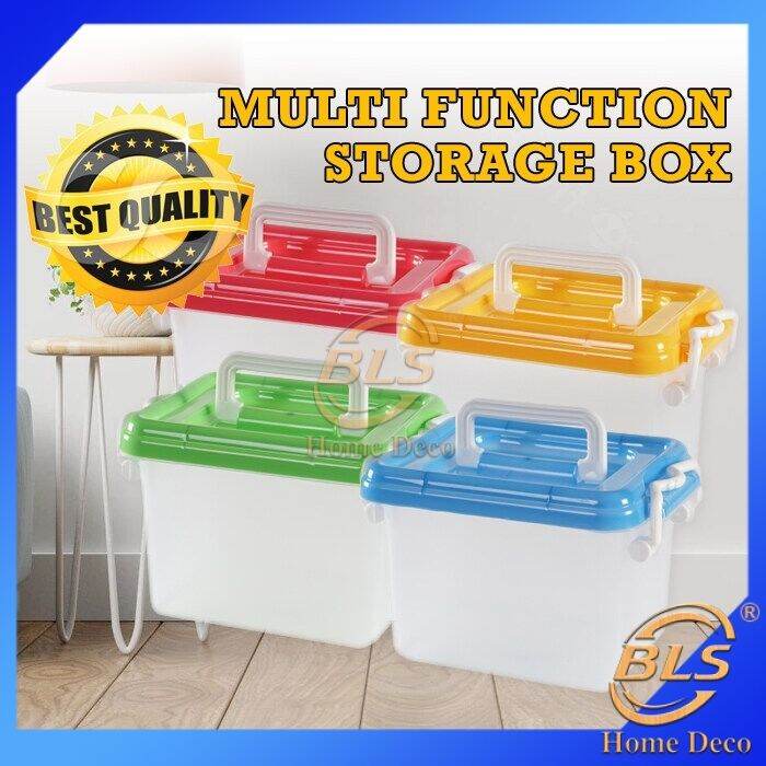 Felton Multipurpose Storage Box Organizer Stackable Container with