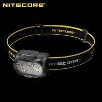 NITECORE UT27 520 LMs XP-G3 S3น้ำหนักไฟ LED ไฟหน้าไฟส่องทางติดศรีษะสำหรับนักวิ่งกลางแจ้ง + HBL-1300แบตเตอรี่แบบชาร์จไฟได้